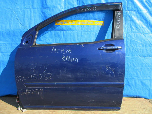 Used Toyota Raum WEATHER SHIELD FRONT LEFT